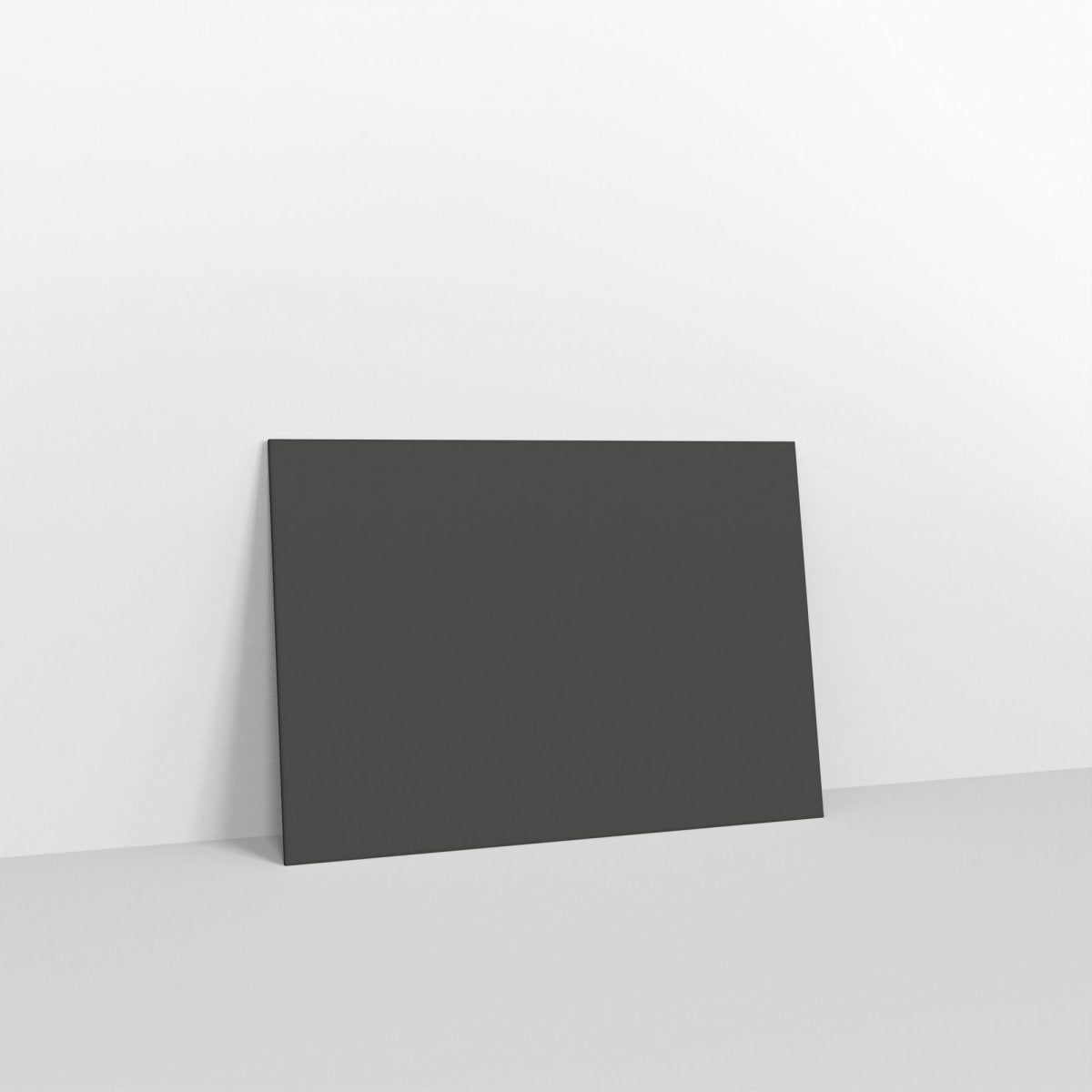 Black Coloured Gummed Greeting Card V Flap Envelopes - C7 - 82 x 113mm
