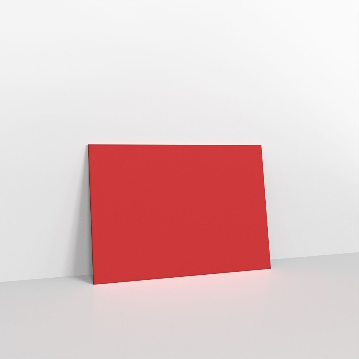 Cherry Coloured Gummed Greeting Card V Flap Envelopes - C7 - 82 x 113mm