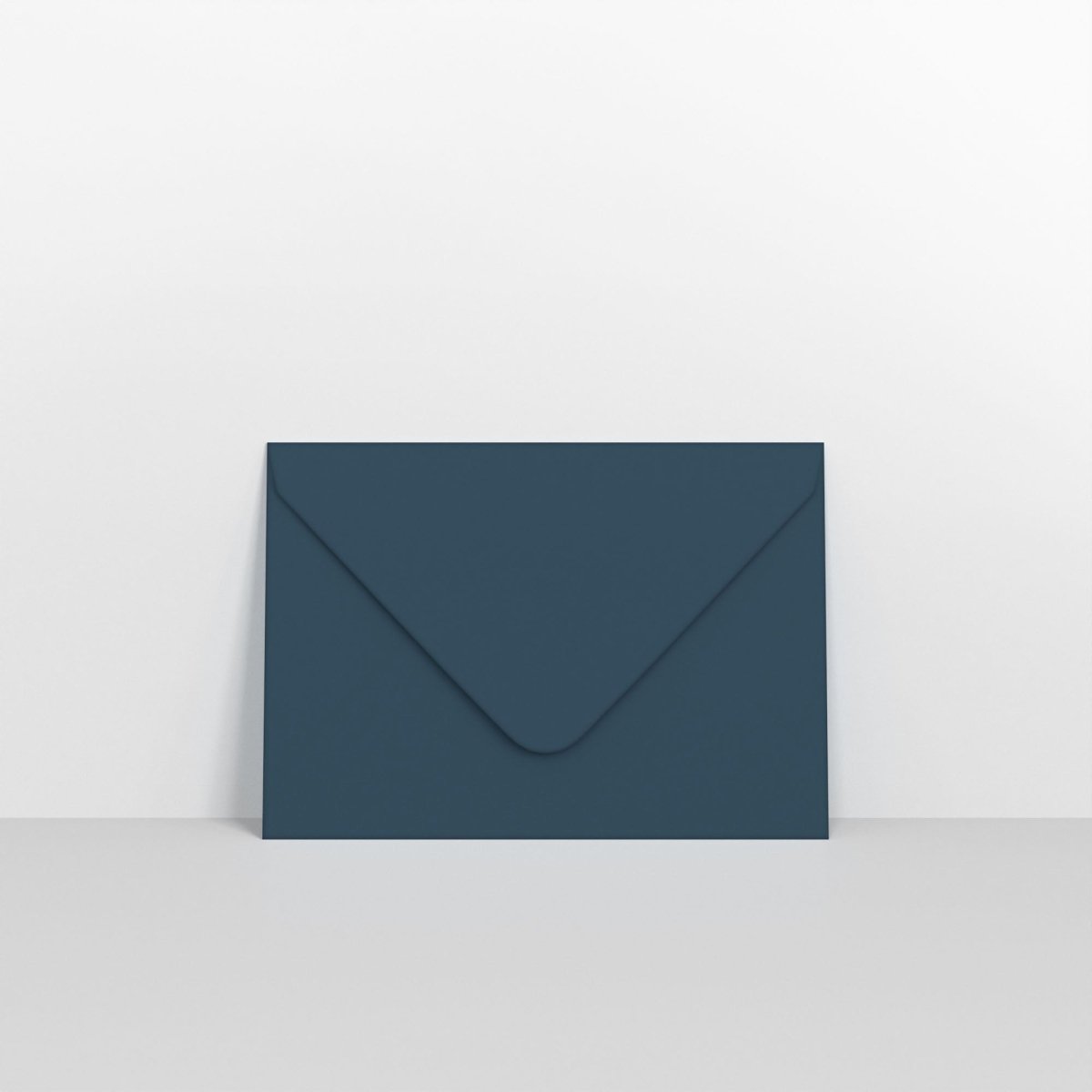 Navy Blue Coloured Gummed V Flap Envelopes - C7 - 82 x 113mm