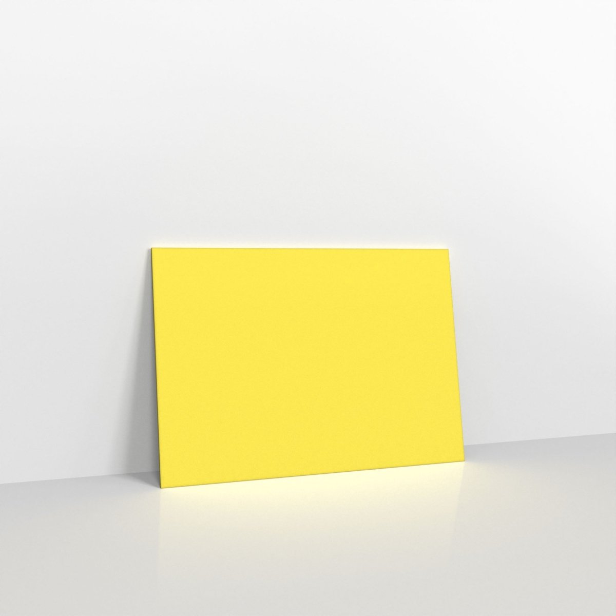 Sunflower Yellow Coloured Gummed V Flap Envelopes - C7 - 82 x 113mm
