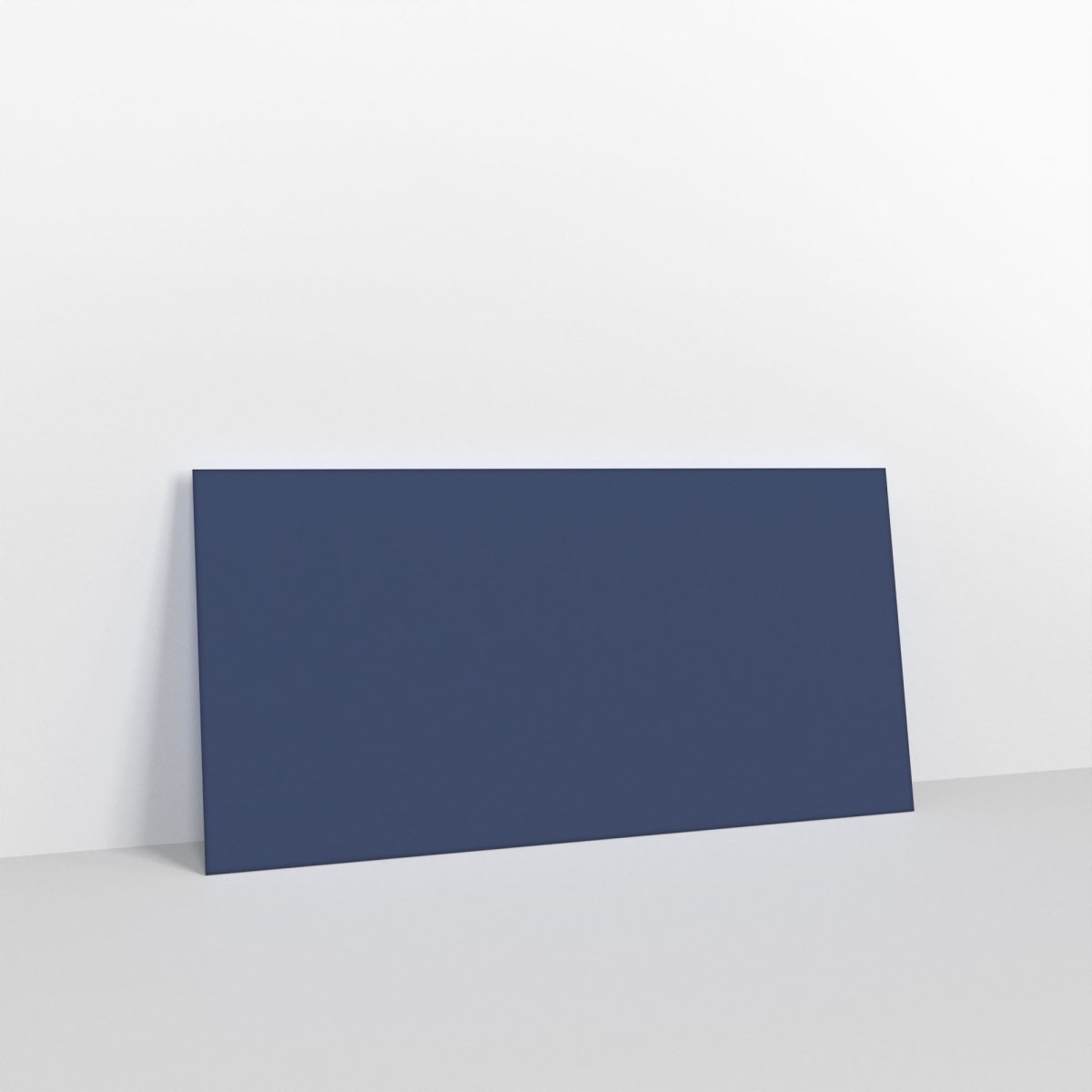 Navy Blue Coloured Gummed V Flap Envelopes - DL - 110 x 220mm