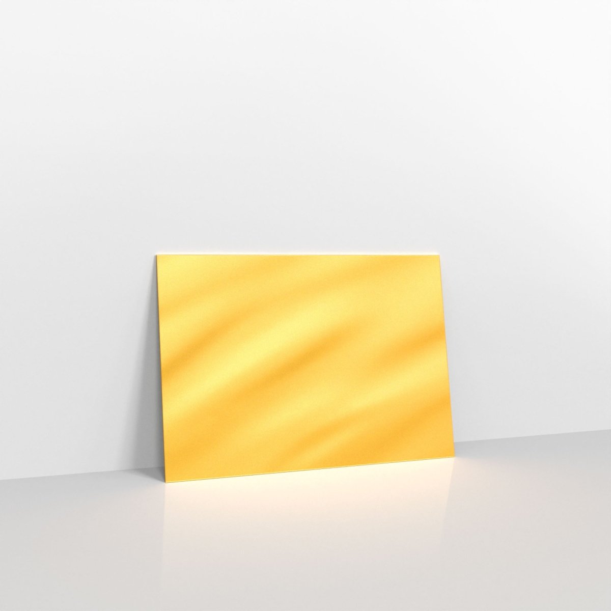 Gold Metallic Coloured Gummed Greeting Card V Flap Envelopes - C7 - 82 x 113mm