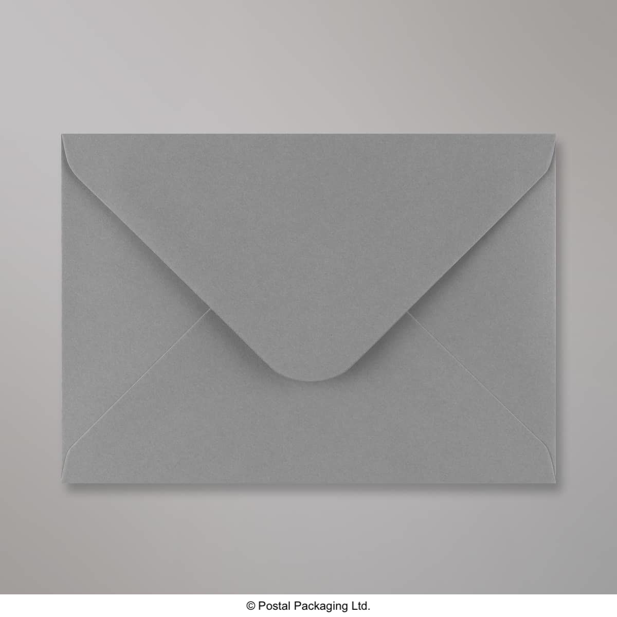 Dark Grey Coloured Gummed V Flap Envelopes - 133 x 184mm