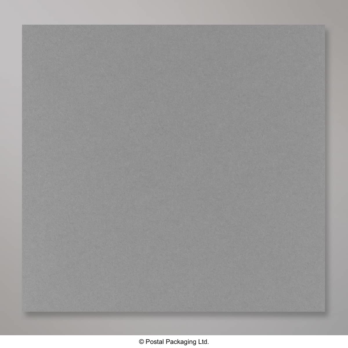 Dark Grey Coloured Gummed V Flap Envelopes - Square - 155 x 155mm