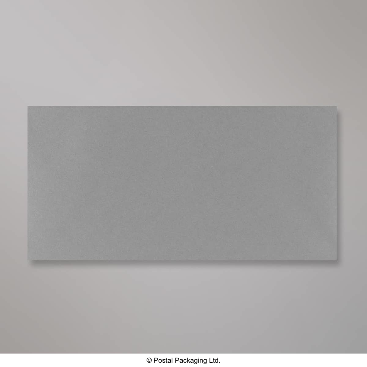 Dark Grey Coloured Gummed V Flap Envelopes - DL - 110 x 220mm