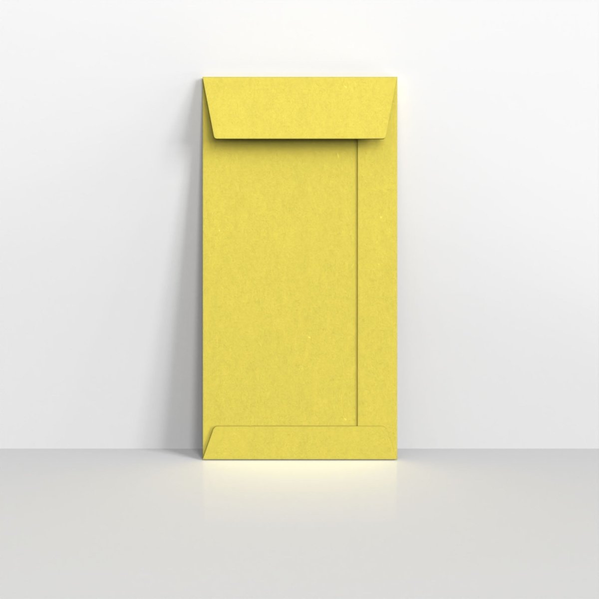 Dark Yellow Coloured Peel and Seal Envelopes - Without Window DL - 220 x 110mm