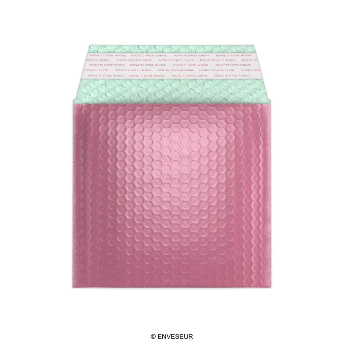 Rose Gold Metallic Finish Bubble Bag Mailers