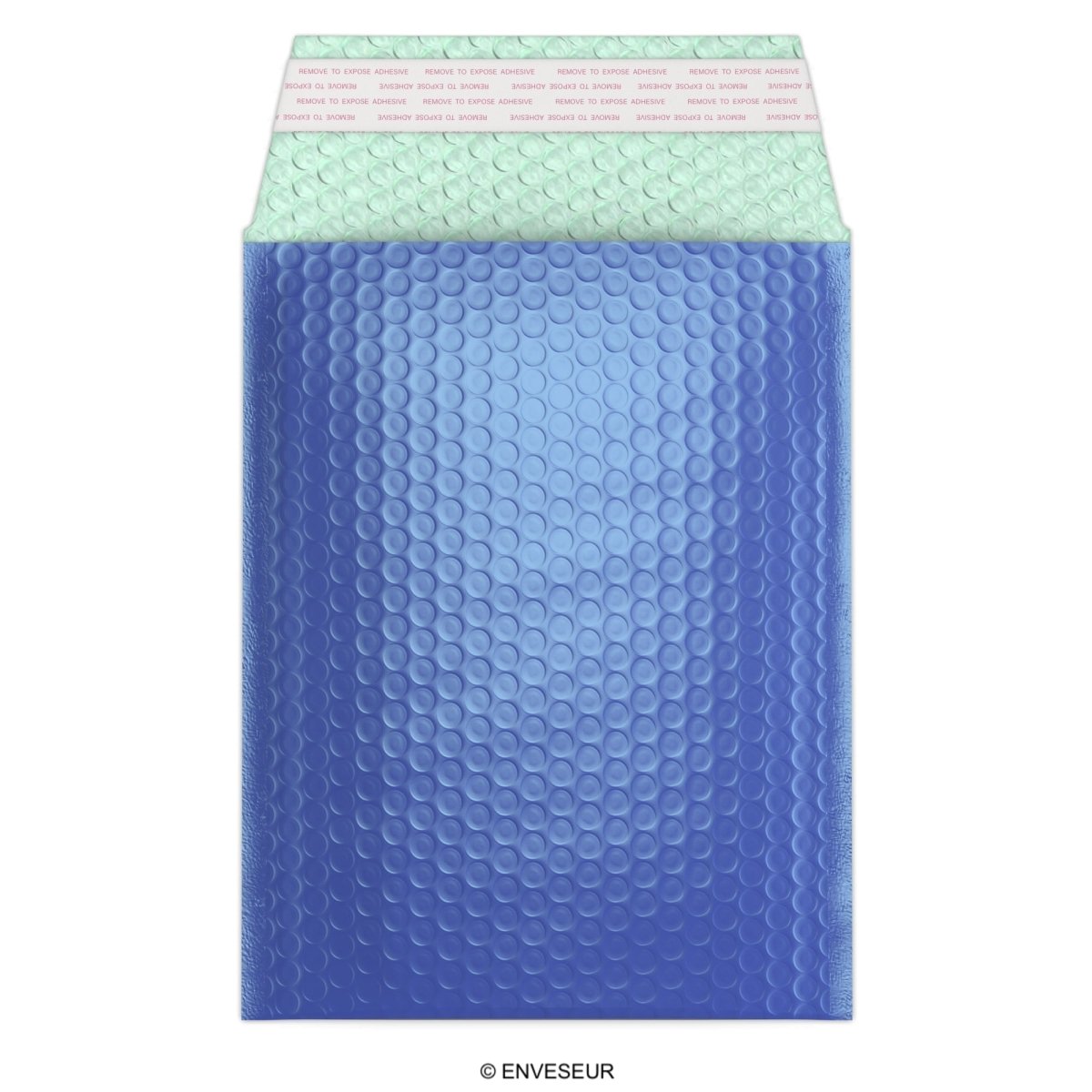 Gloss Metallic Bubble Bags - Blue 235 x 170mm