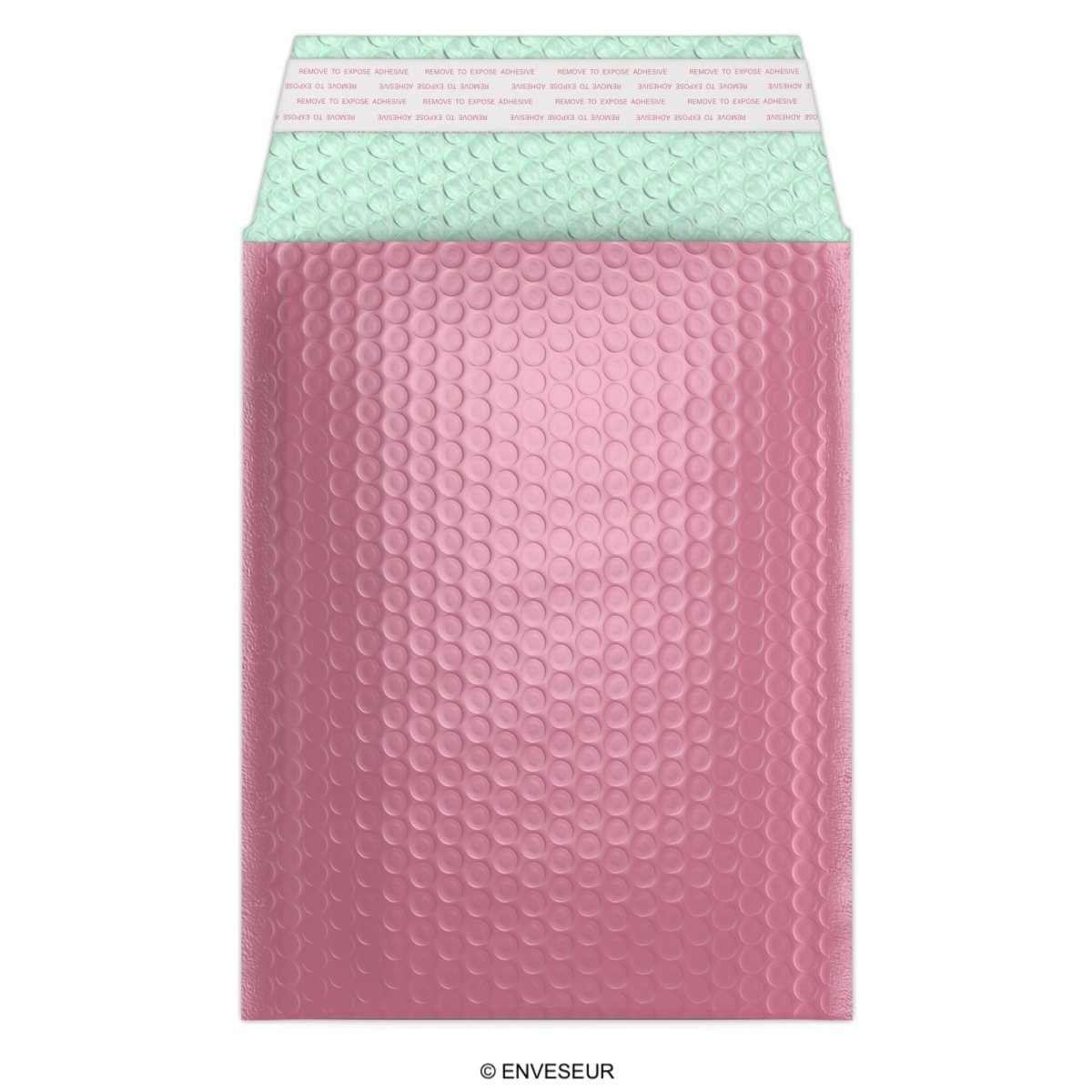 Gloss Metallic Bubble Bags - Rose gold 235 x 170mm