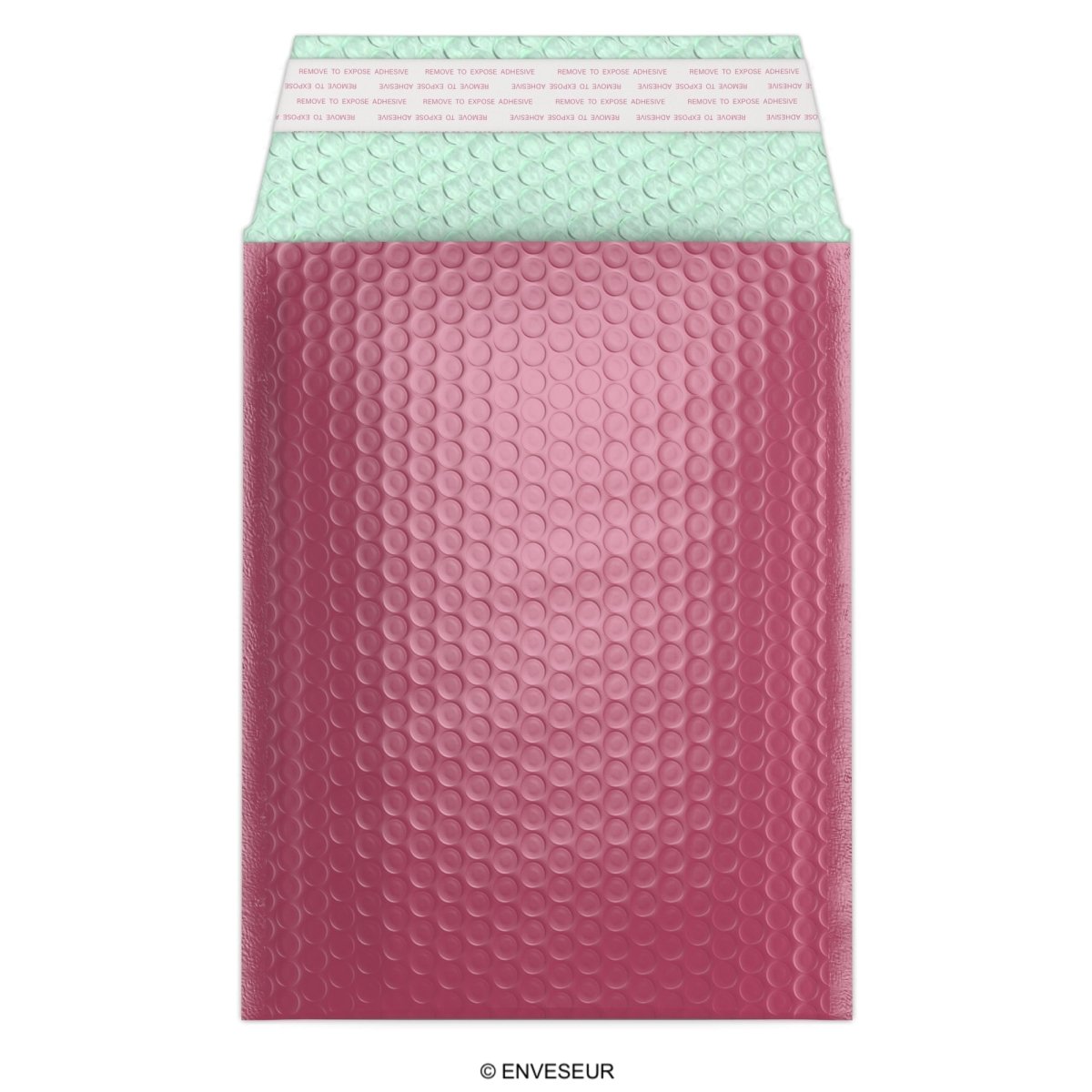 Gloss Metallic Bubble Bags - Magenta 235 x 170mm