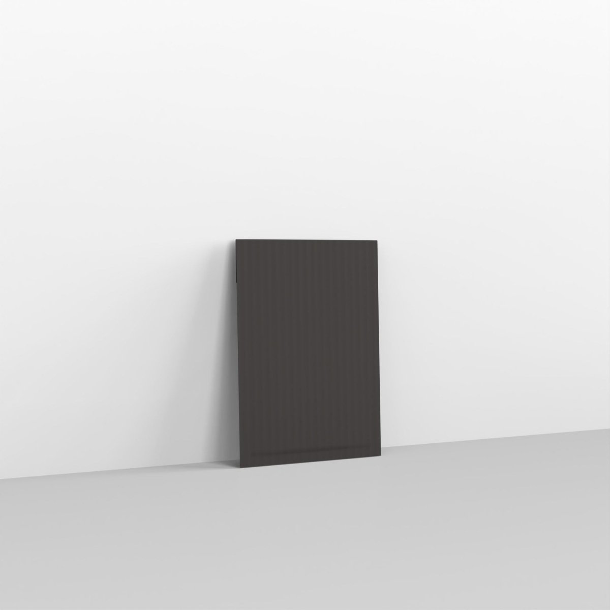 Black Corrugated Paper Bubble Bag Mailers - 165 x 100mm