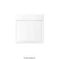 FL180165W - White Corrugated Paper Bubble Bag Mailers - Paper Finish Bubble Bag Mailers