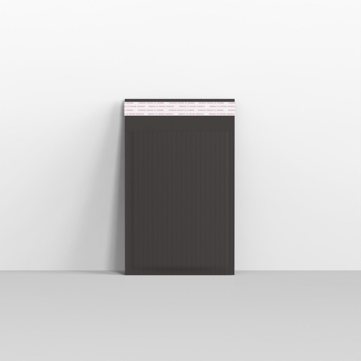 Black Corrugated Paper Bubble Bag Mailers - 215 x 150mm