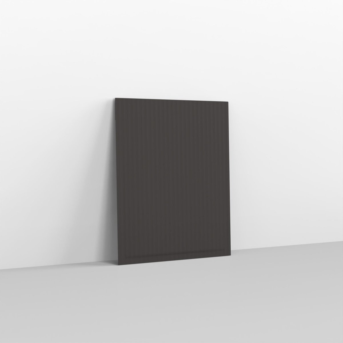 Black Corrugated Paper Bubble Bag Mailers - 265 x 180mm