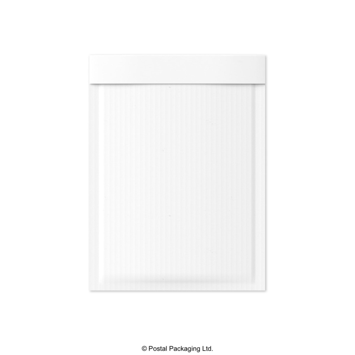 White Corrugated Paper Bubble Bag Mailers - 265 x 180mm