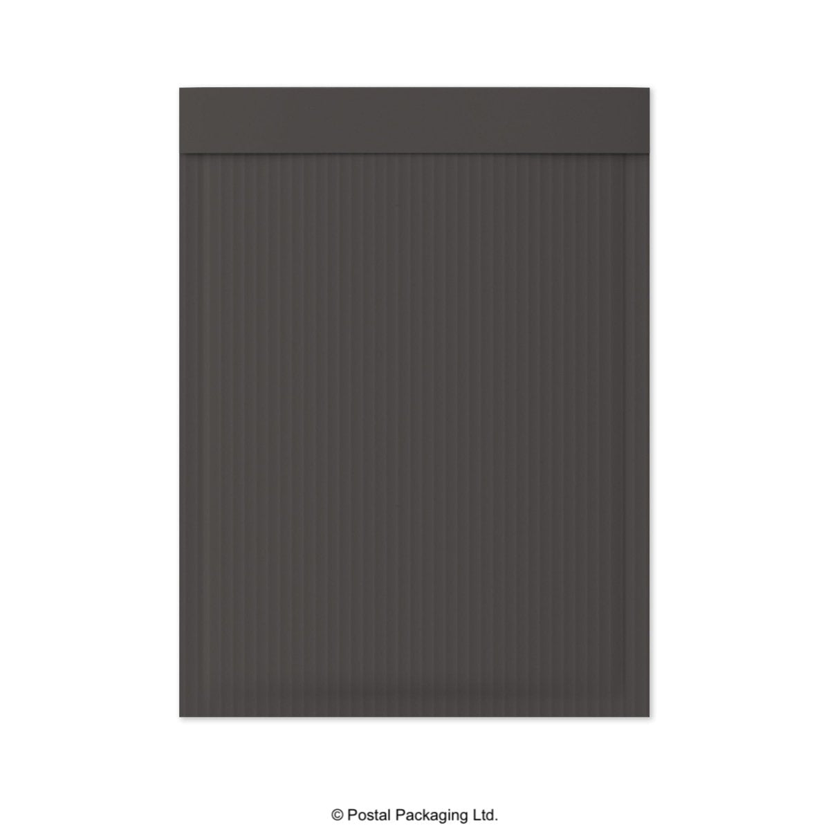 Black Corrugated Paper Bubble Bag Mailers - 340 x 240mm
