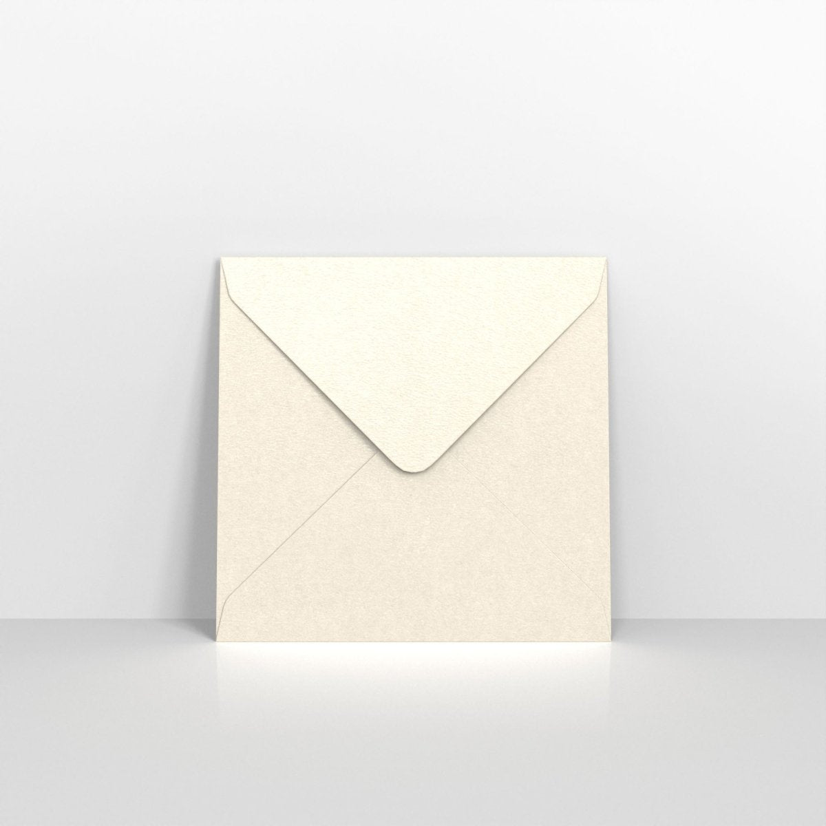 Oyster Lustre Gummed Envelopes - Square - 130 x 130mm