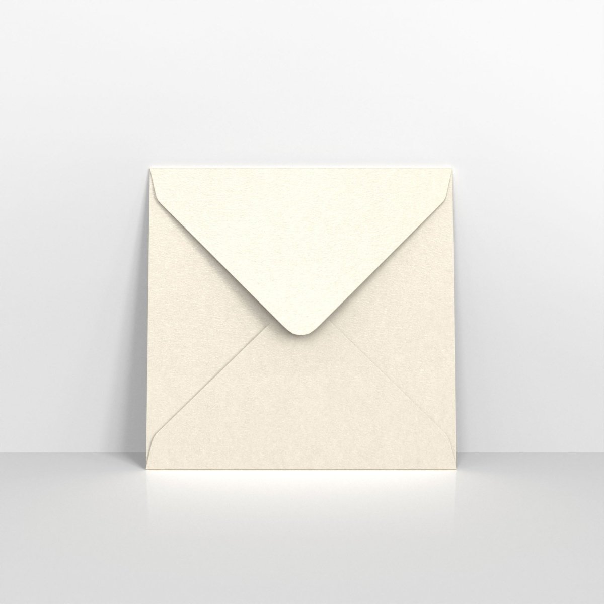 Oyster Lustre Gummed Envelopes - Square - 155 x 155mm