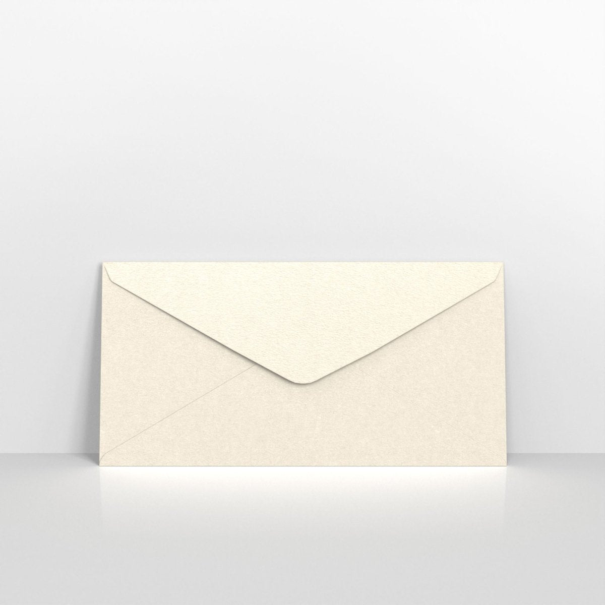Oyster Lustre Gummed Envelopes - DL - 110 x 220mm