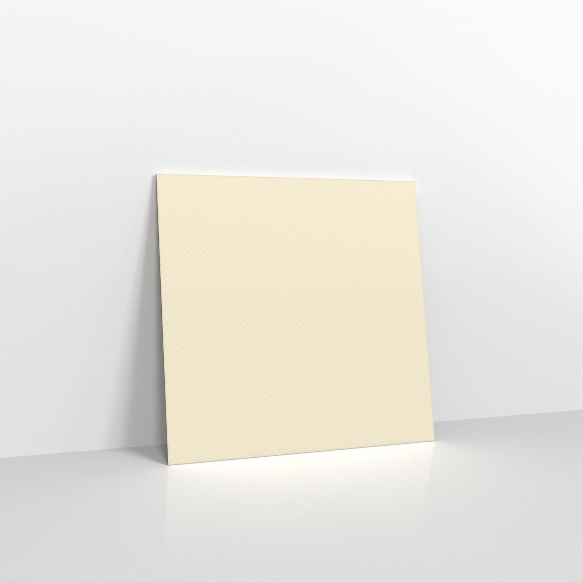 Ivory Coloured Gummed V Flap Envelopes - Square - 130 x 130mm
