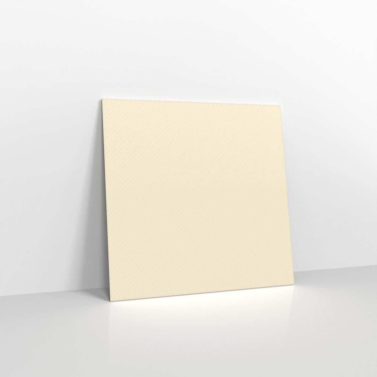 Ivory Coloured Gummed V Flap Envelopes - Square - 155 x 155mm
