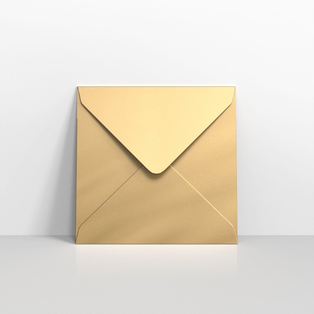 Gold Mirror Finish Envelopes - Square - 160 x 160mm