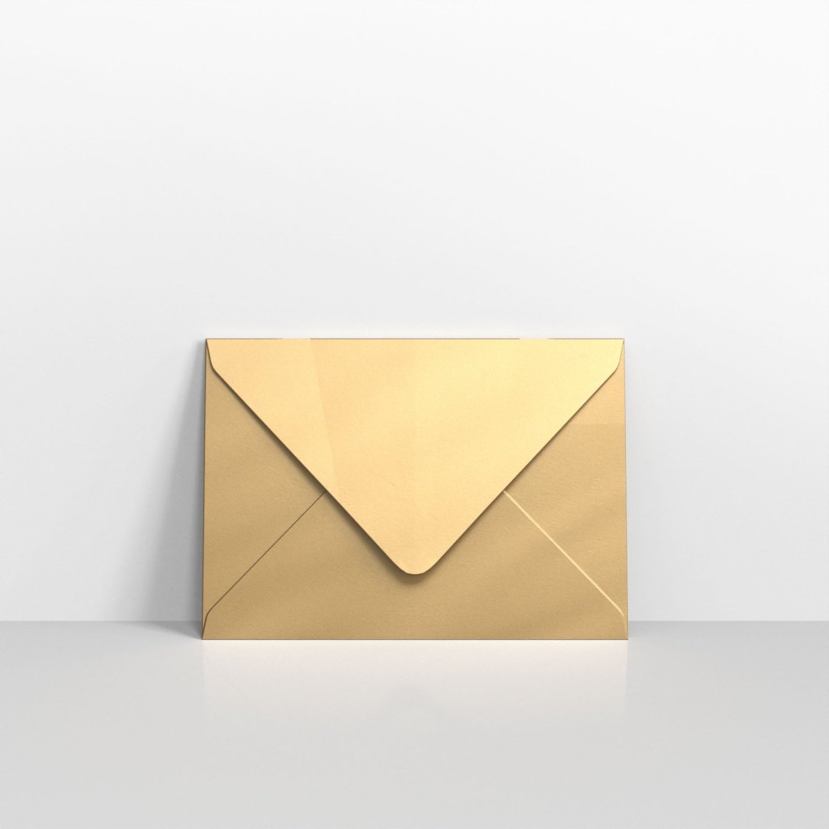 Gold Mirror Finish Envelopes - C6 - 114 x 162mm