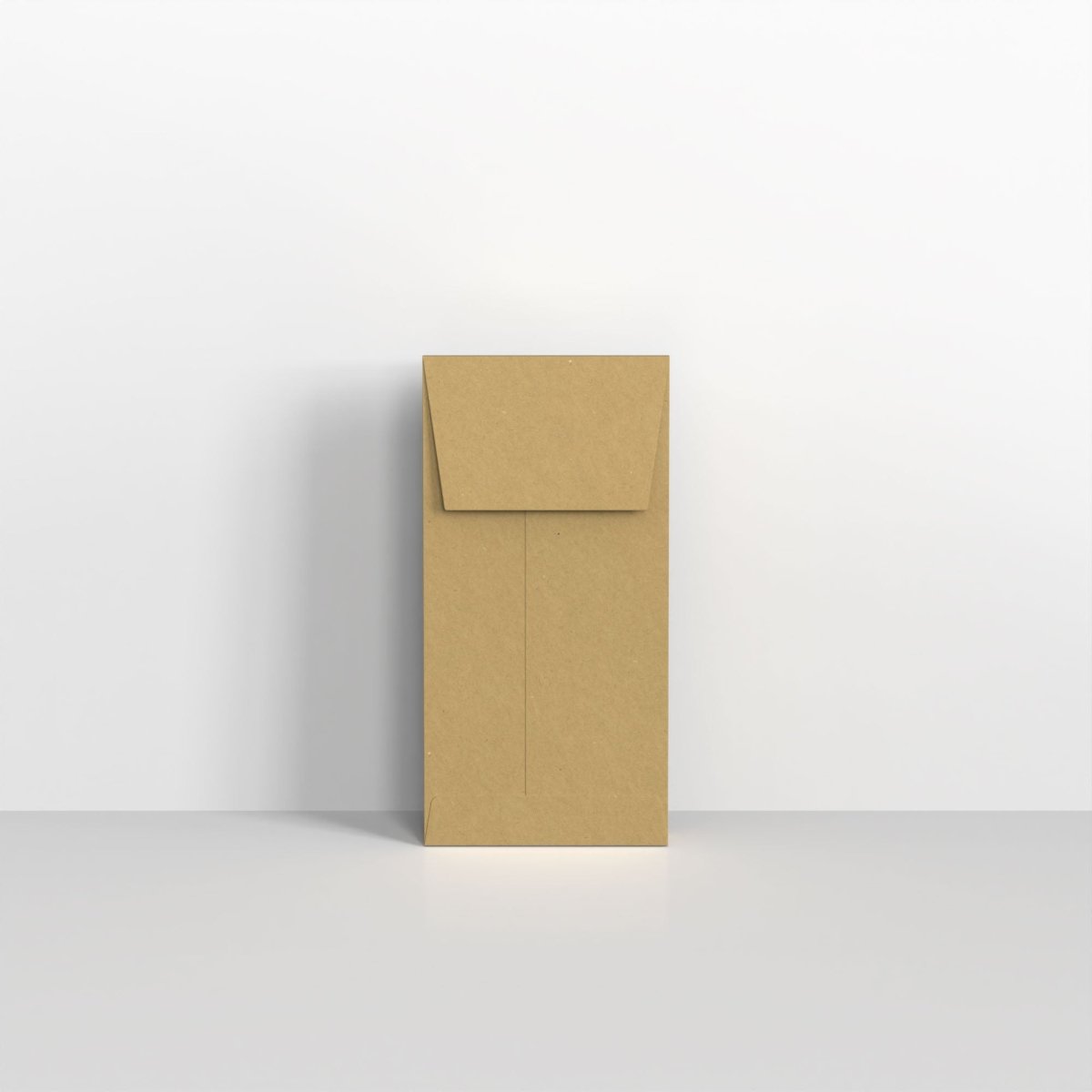 Recycled Manila Gusset Peel & Seal Envelopes - 120gsm Without Window DL - 220 x 110 x 25mm