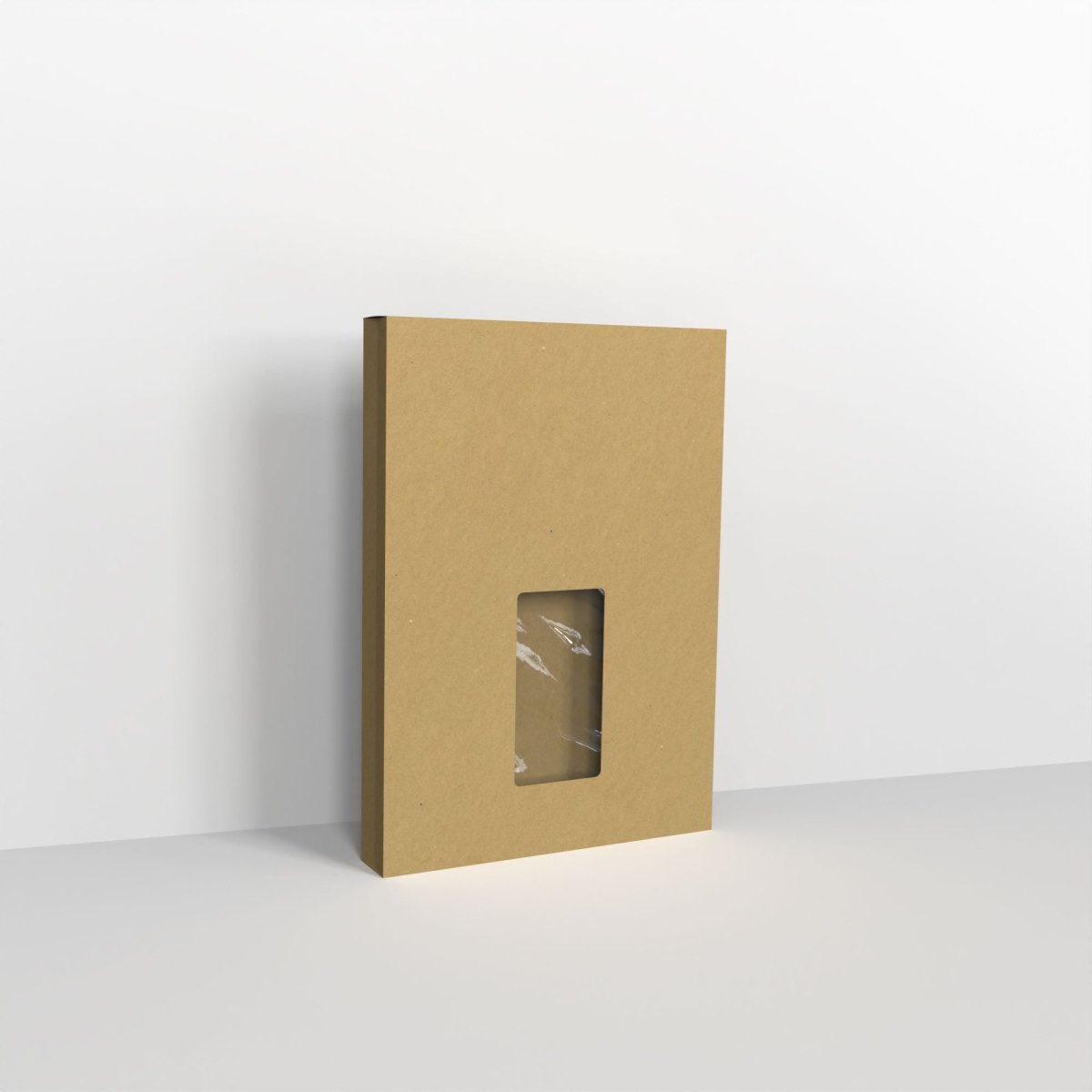 Recycled Manila Gusset Peel & Seal Envelopes - 120gsm With Window C5 - 229 x 162 x 25mm