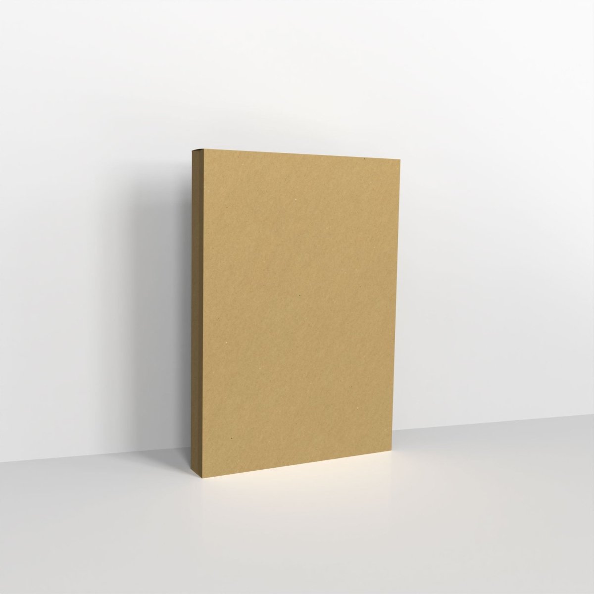 Recycled Manila Gusset Peel & Seal Envelopes - 120gsm Without Window 254 x 178 x 25mm