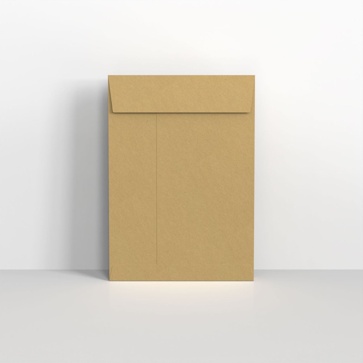 Recycled Manila Gusset Peel & Seal Envelopes - 120gsm Without Window C4 - 324 x 229 x 25mm