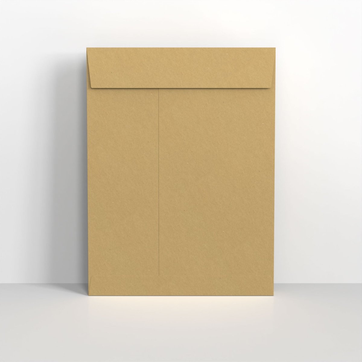 Recycled Manila Gusset Peel & Seal Envelopes - 140gsm Without Window 405 x 305 x 30mm