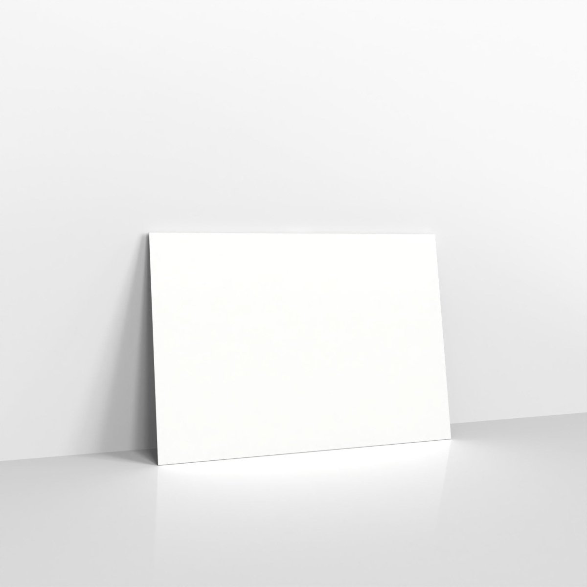 White Coloured Gummed Laid V Flap Envelopes - 125 x 175mm