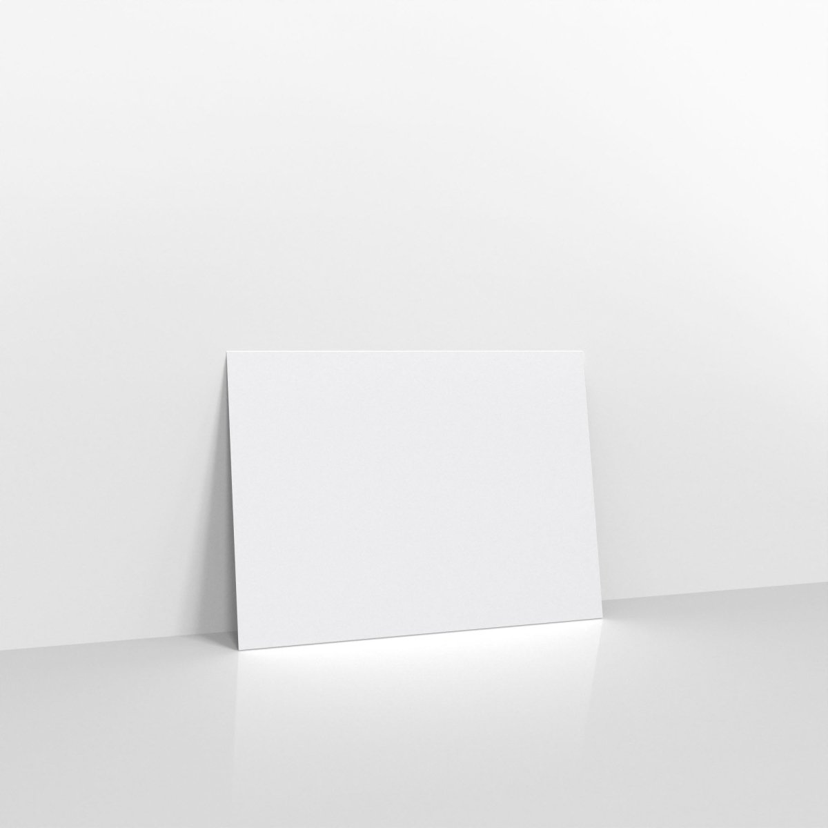 White Coloured Gummed Laid V Flap Envelopes - 133 x 184mm