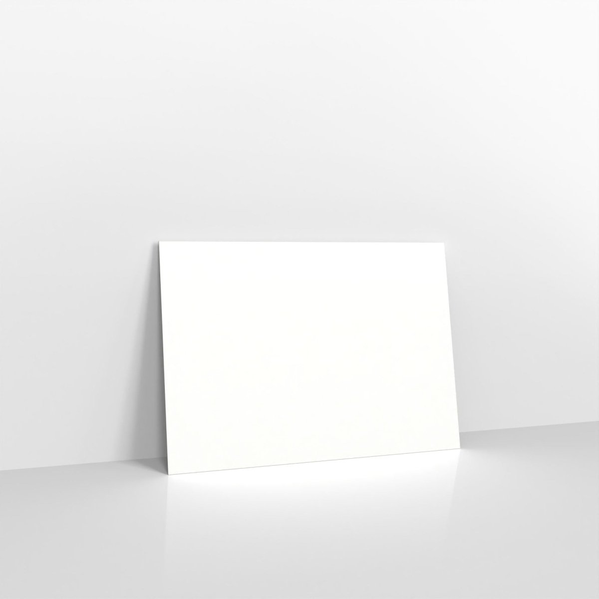White Coloured Gummed Laid V Flap Envelopes - C6 - 114 x 162mm