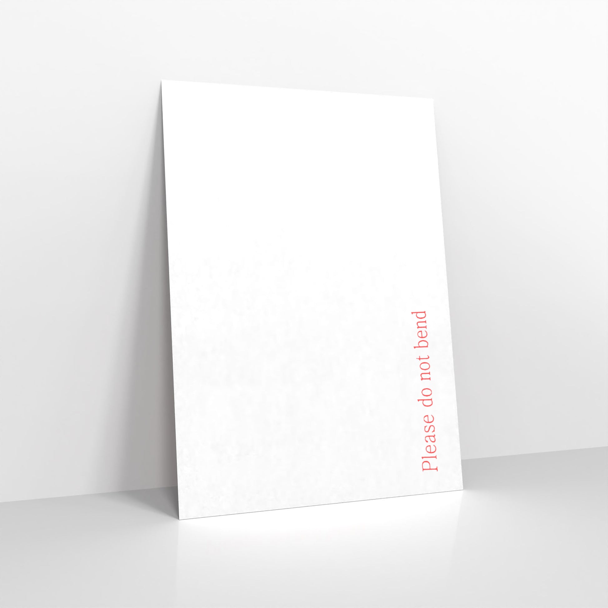 White Board Back Envelopes - Yes Without Window