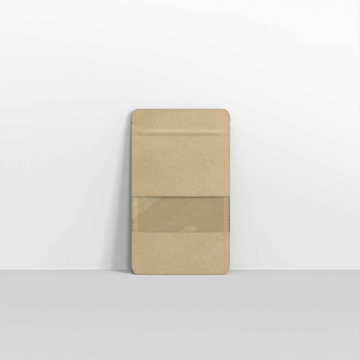 Resealable Food Pouches - Brown 185 x 110 x 70mm (250ml)