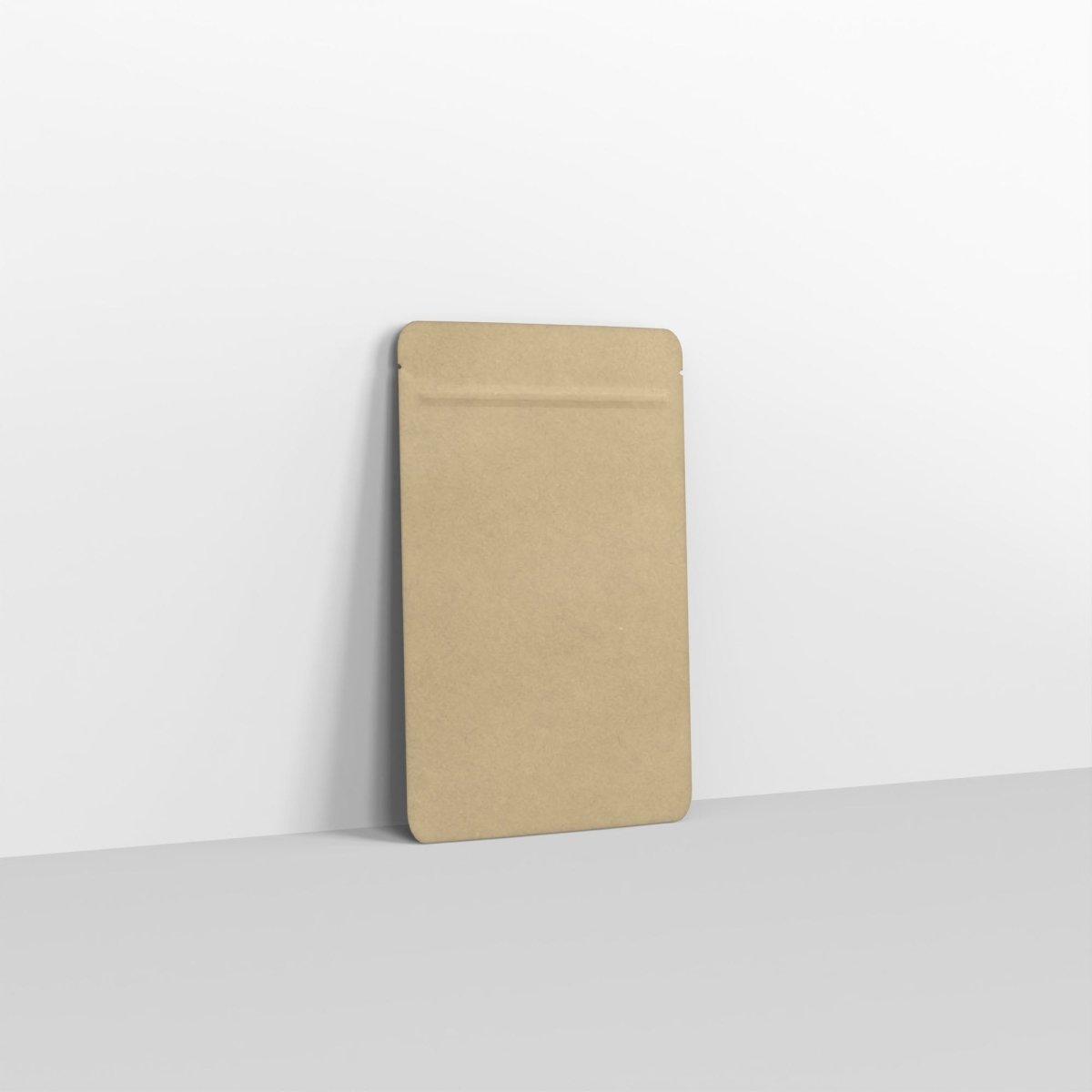 Resealable Food Pouches - Brown 185 x 110 x 70mm (250ml)