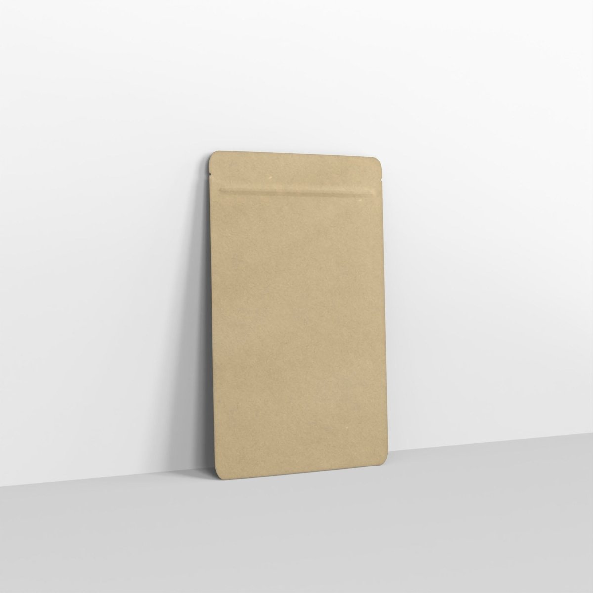 Resealable Food Pouches - Brown 225 x 130mm x 70mm (500ml)