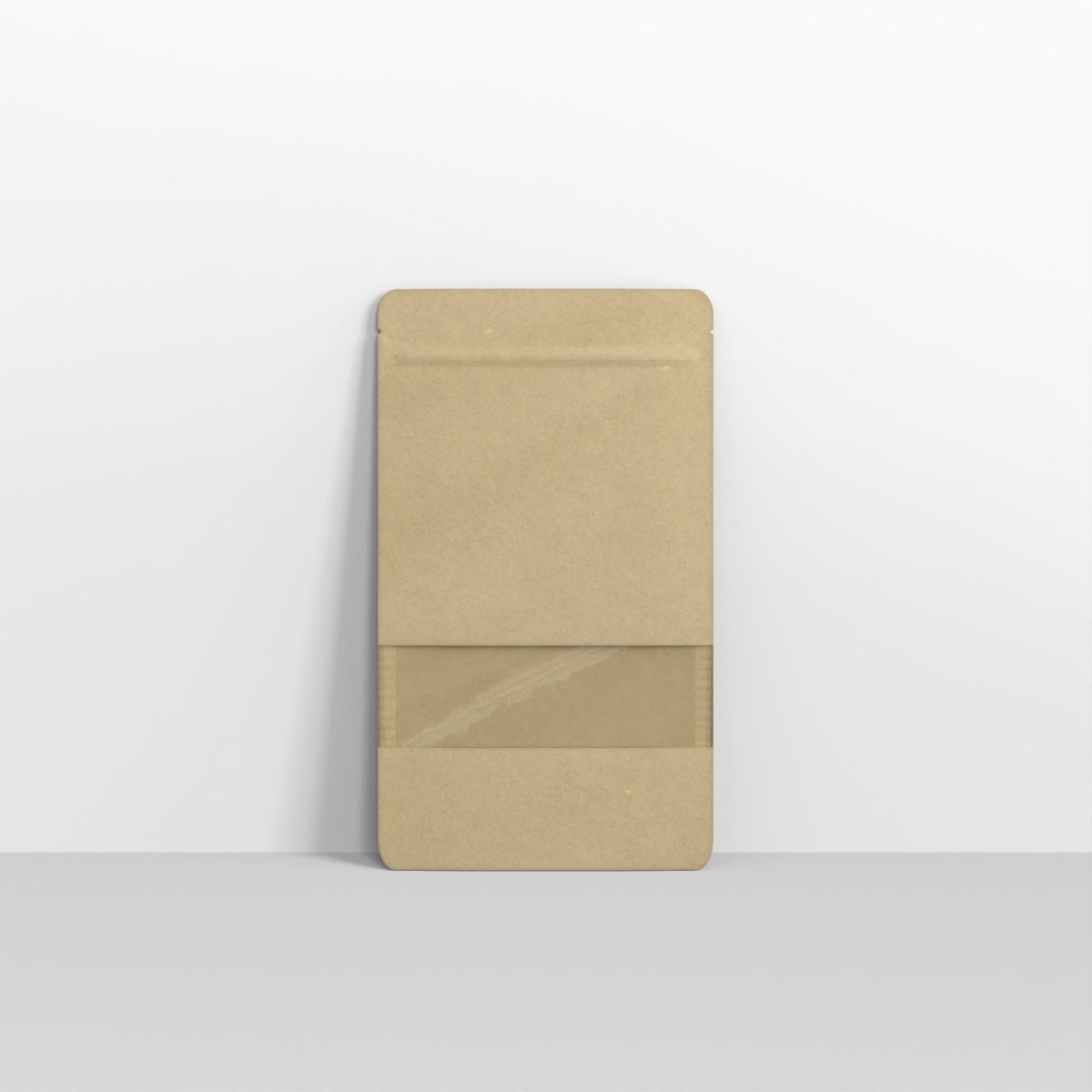 Resealable Food Pouches - Brown 225 x 130mm x 70mm (500ml)