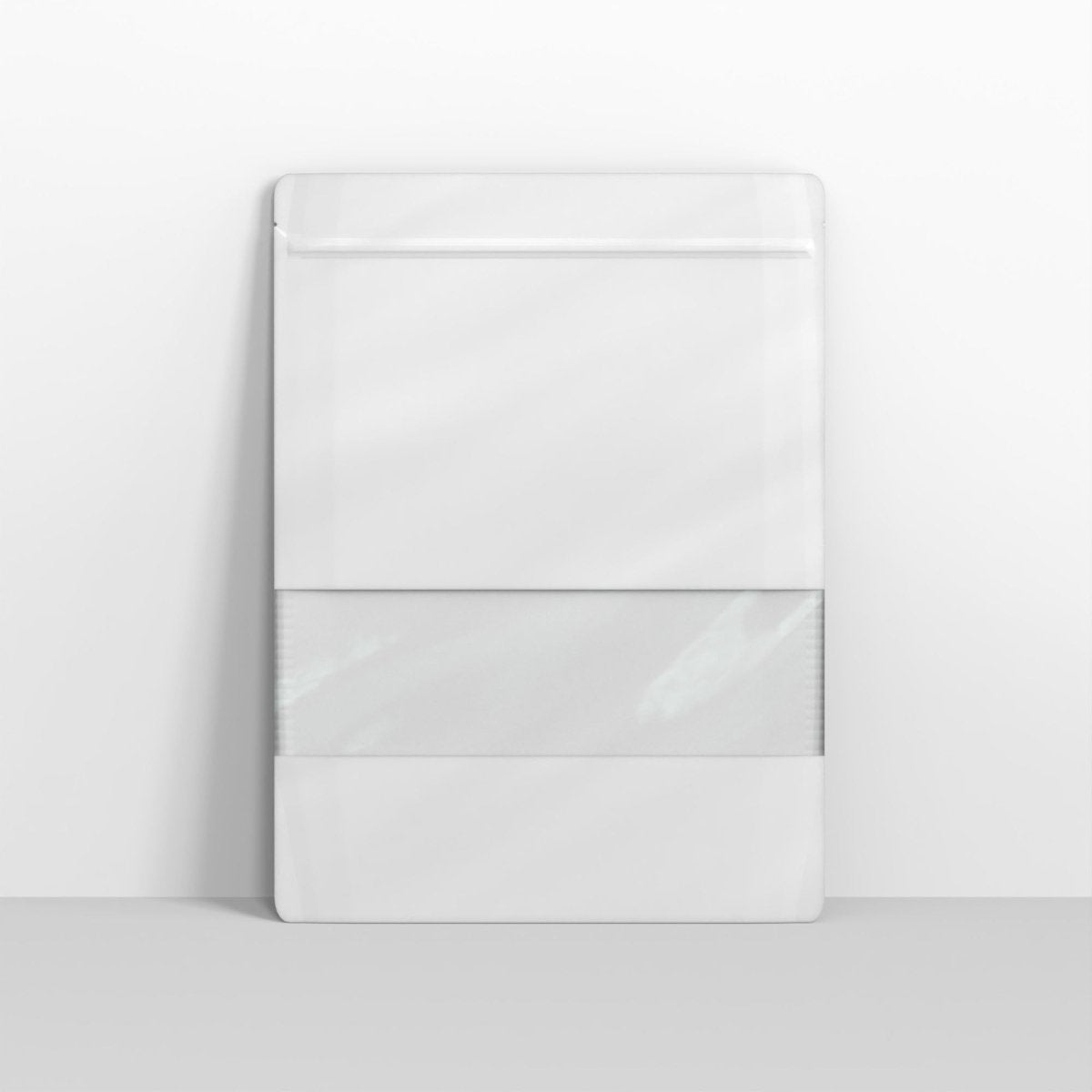 Resealable Food Pouches - White 340 x 250 x 120mm (3000ml)