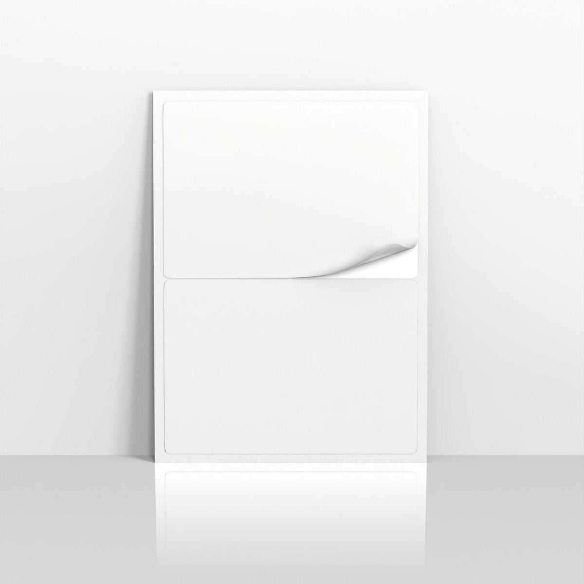 White Adhesive Labels - 200 x 144mm