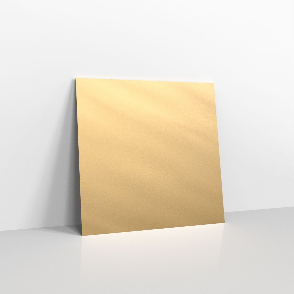 Gold Coloured Peel and Seal Envelopes - Square - 155 x 155mm