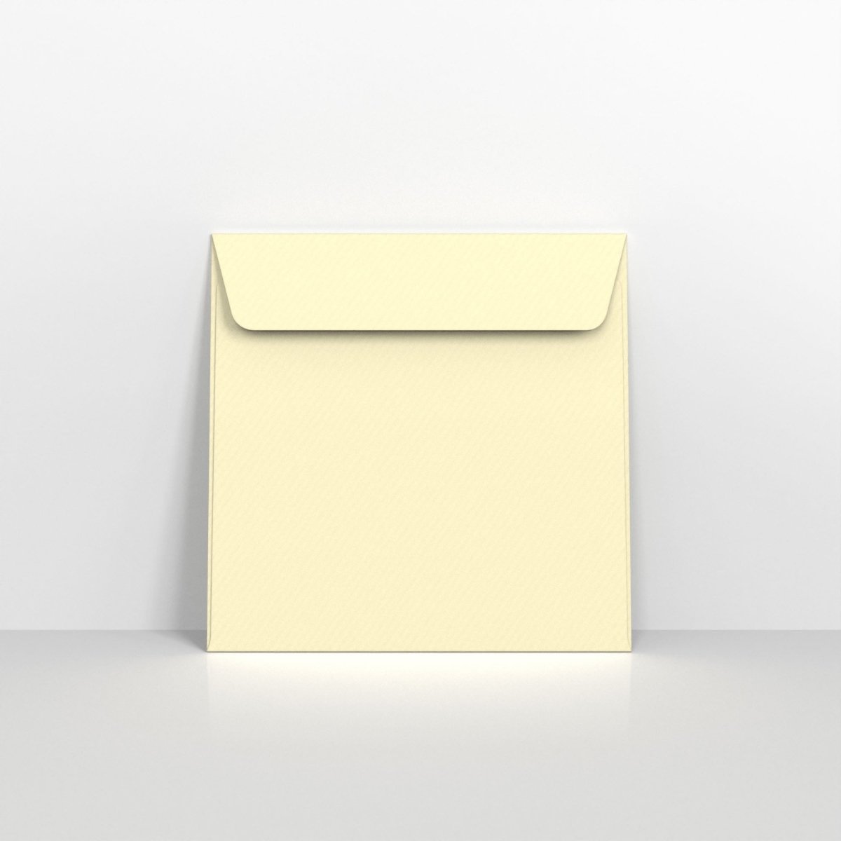 Ivory Coloured Peel and Seal Envelopes - Square - 155 x 155mm