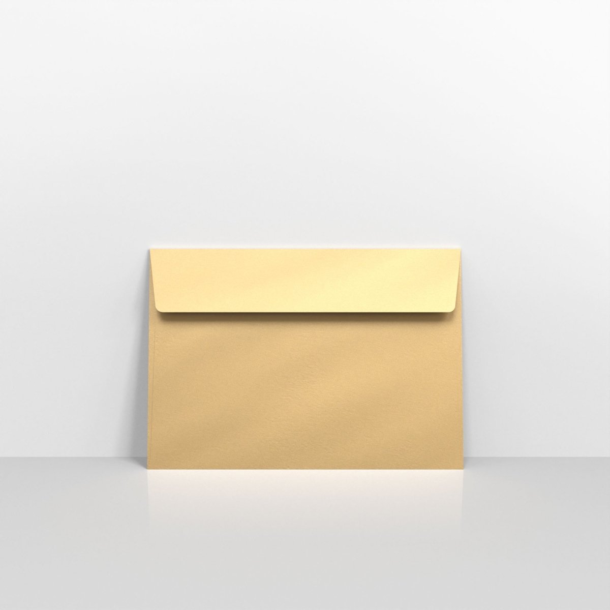 Gold Coloured Peel and Seal Envelopes - C6 - 114 x 162mm