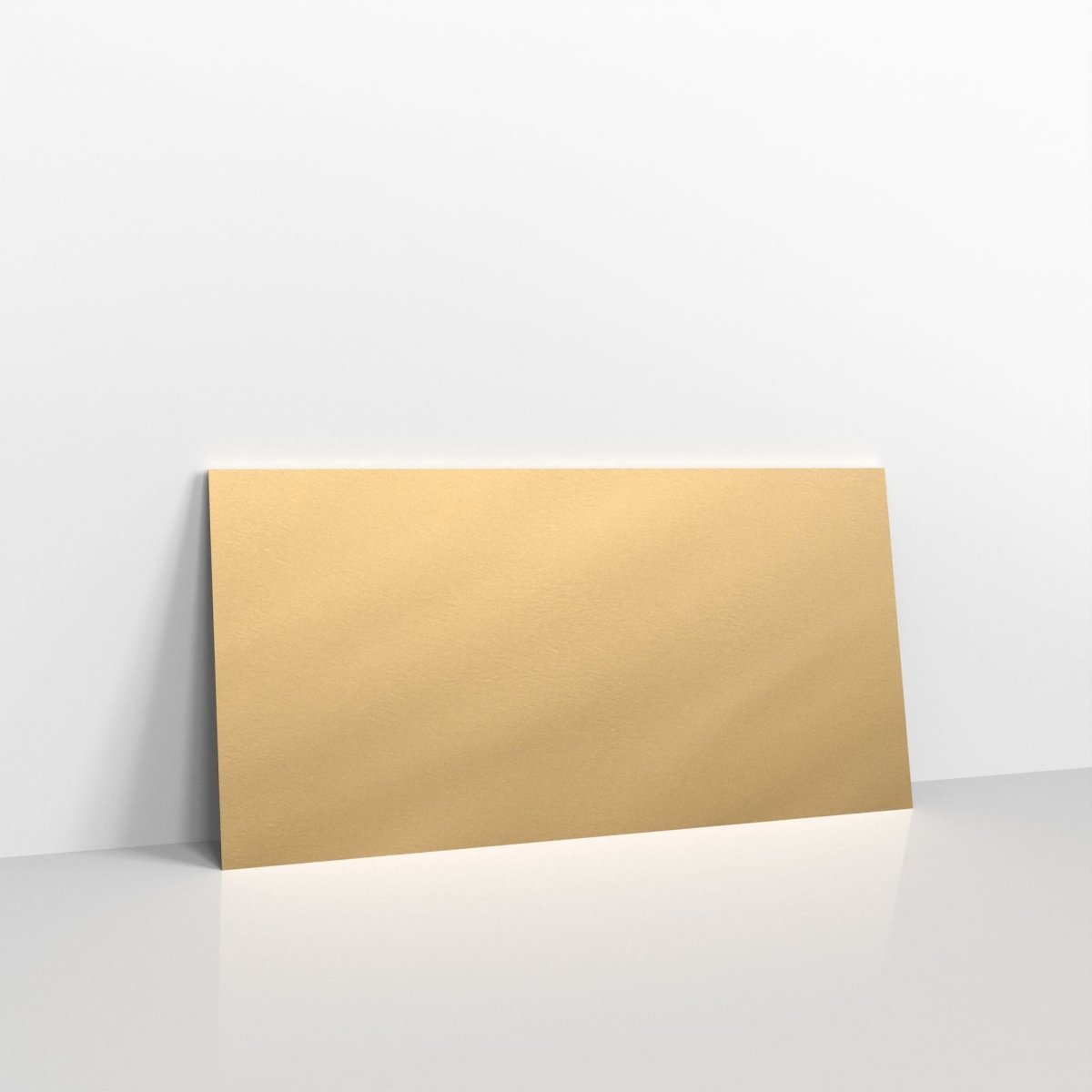 Gold Coloured Peel and Seal Envelopes - DL - 110 x 220mm