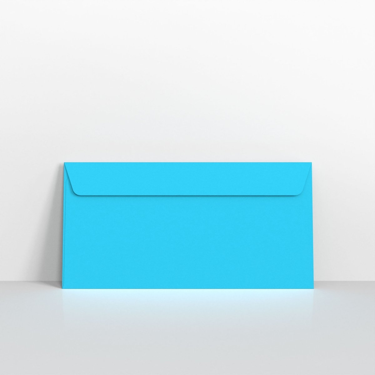 Mid Blue Coloured Peel & Seal Envelopes - DL - 110 x 220mm