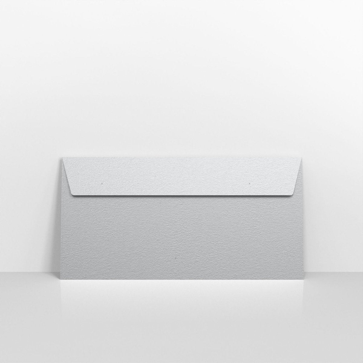 Silver Coloured Peel and Seal Envelopes - DL - 110 x 220mm