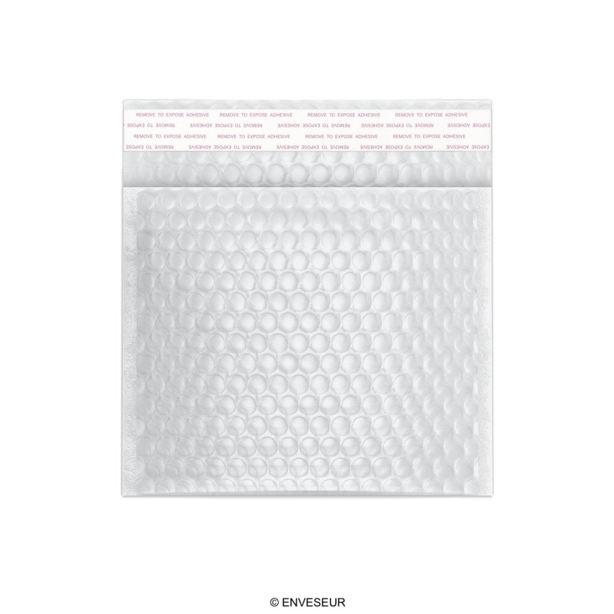 Gloss Metallic Bubble Bags - Translucent Square - 165 x 165mm