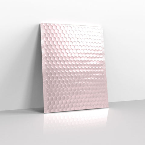 MB250RG - Rose Metallic Finish Bubble Bag Mailers - Metallic Finish Bubble Bag Mailers